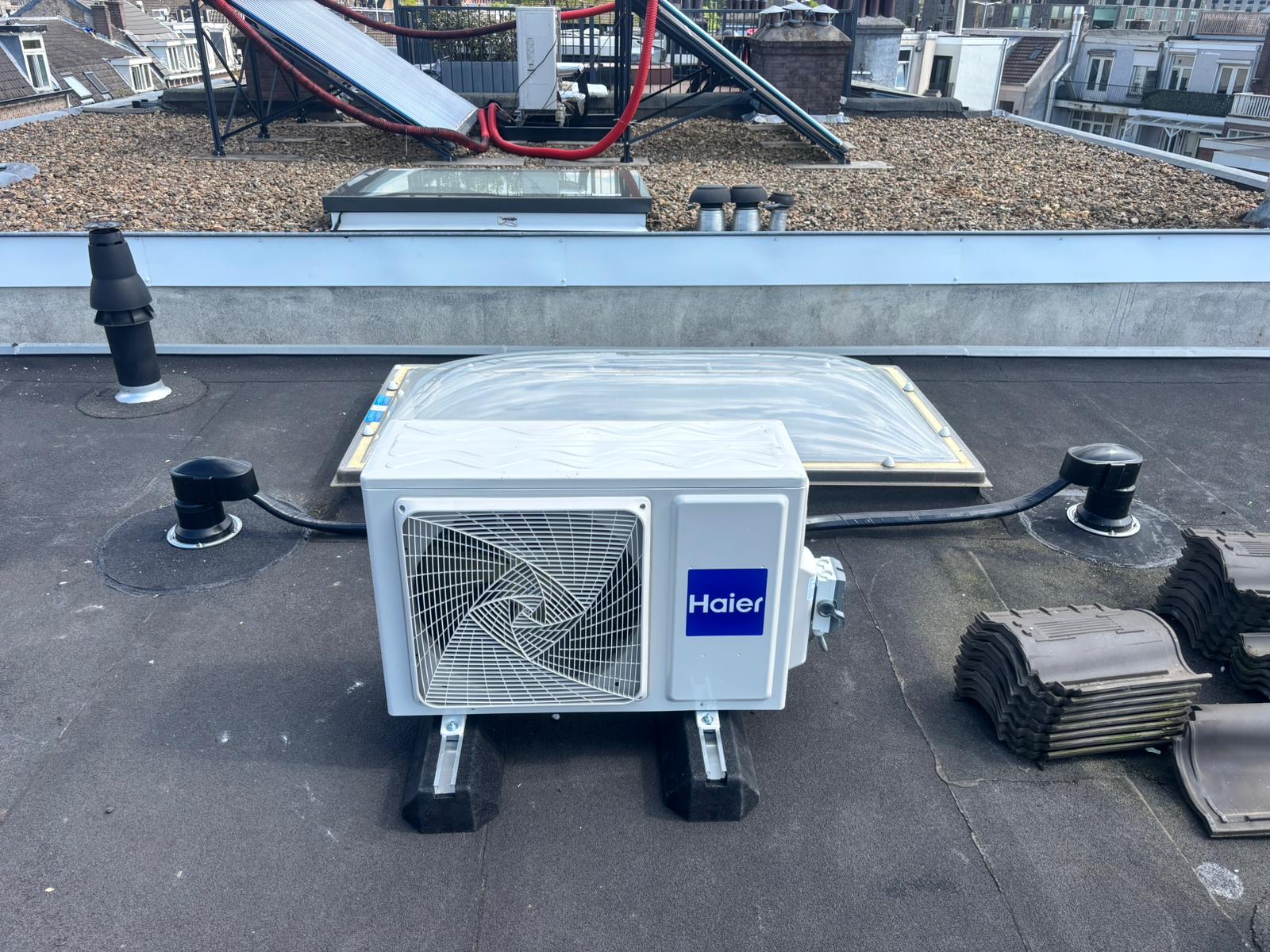 Airco installatie project 3 in Utrecht